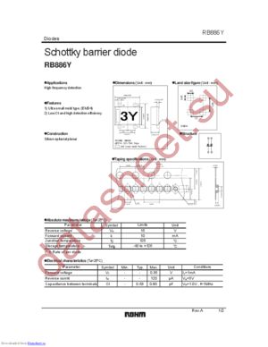 RB886YT2R datasheet  