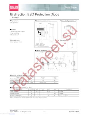 RSB39VTE-17 datasheet  