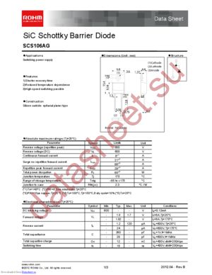 SCS106AG datasheet  