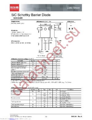 SCS120AE2C datasheet  