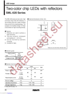SML-020_1 datasheet  