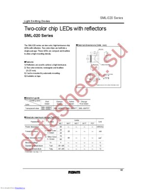 SML-020MLTT87 datasheet  