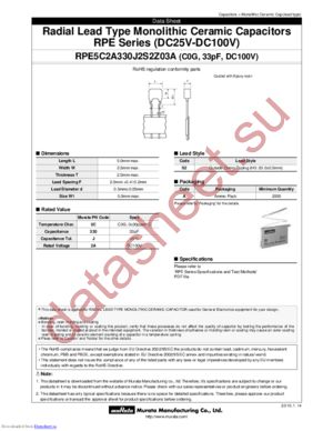 RPE5C2A470J2S2Z03A datasheet  