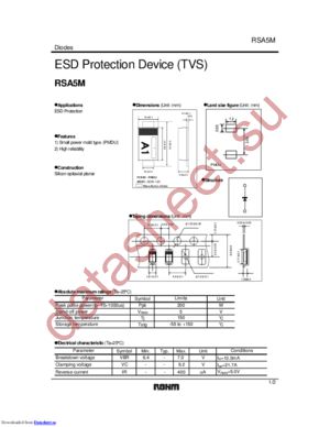 RSA5M datasheet  