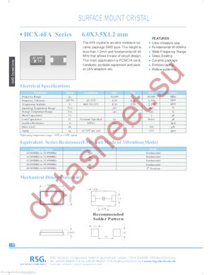 HCX-6FA datasheet  