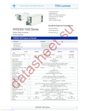 HWS1500-6 datasheet  