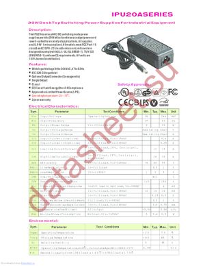 IPU20A-106 datasheet  