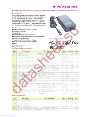 IPU80-108 datasheet  