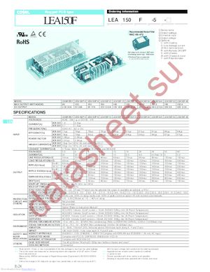 LEA150F-5-R datasheet  