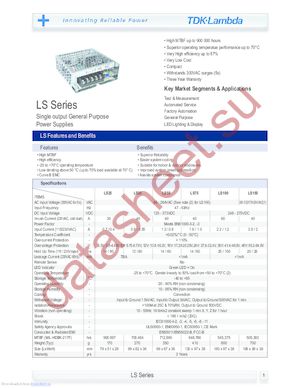 LS35-3 datasheet  