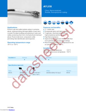 RT-375-3/64-X-4FT datasheet  