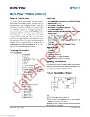 RT9818C-42GV datasheet  