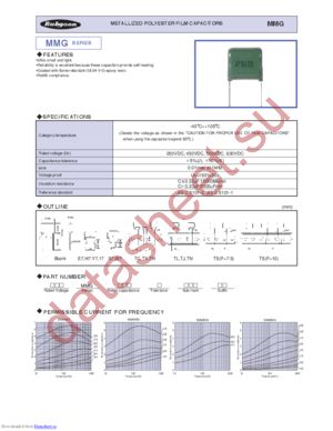 250MMG224KTS datasheet  