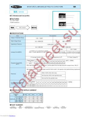 200WA47M8X9 datasheet  