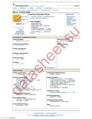 RUE110-2 datasheet  