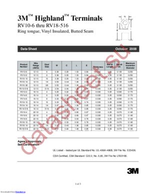 RV10-6L datasheet  