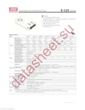 S-320-12 datasheet  