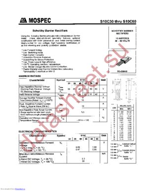 S10C30A datasheet  