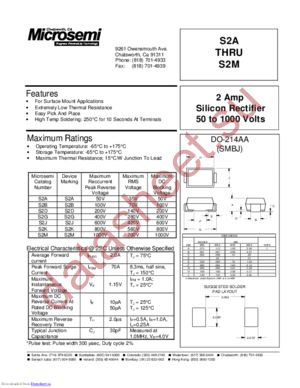 S2A-M datasheet  