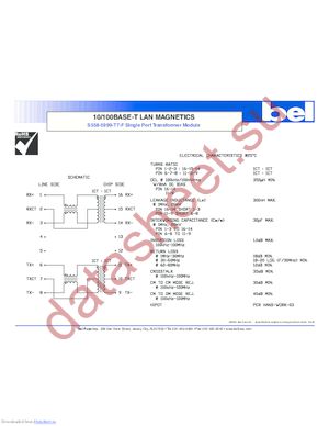 S558-5999-U7-F datasheet  