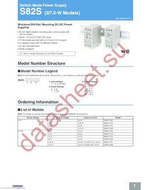 S82S-7715 datasheet  