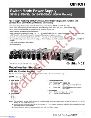 S8VM03012CD datasheet  