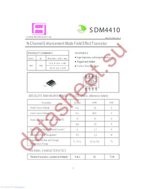 SDM4410 datasheet  
