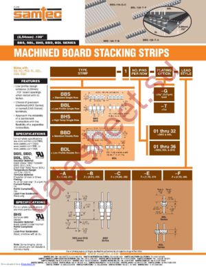 BHS-135-G-A datasheet  