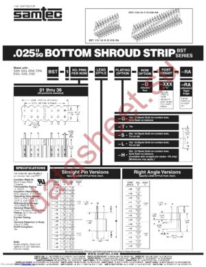 BST-111-08-T-D-230 datasheet  
