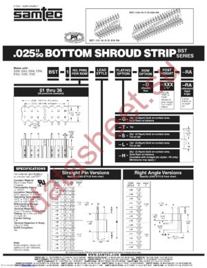 BST-124-15-19-G-D230 datasheet  