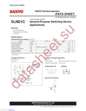5LN01C-TB-E datasheet  