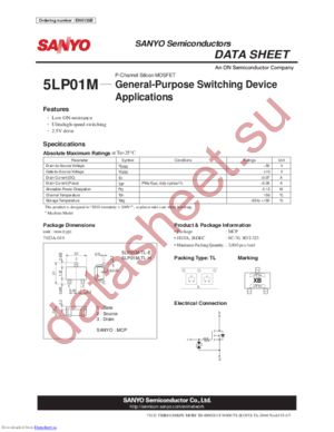 5LP01M-TL-E datasheet  