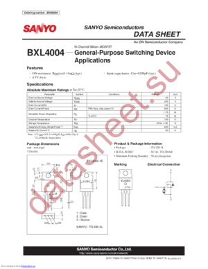 BXL4004 datasheet  