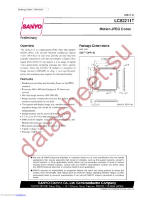 LC82211T datasheet  