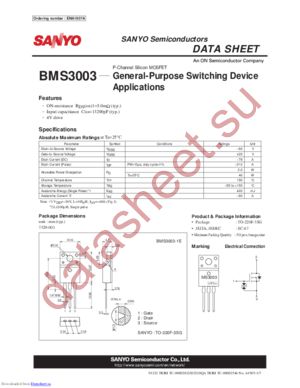 BMS3003 datasheet  