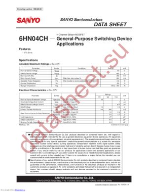 6HN04CH datasheet  