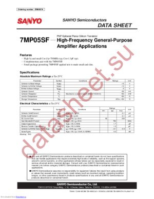 7MP05SF datasheet  