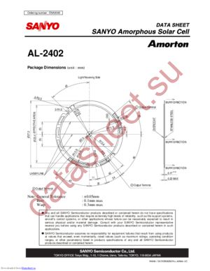 AL-2402 datasheet  