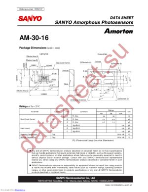 AM-30-16 datasheet  