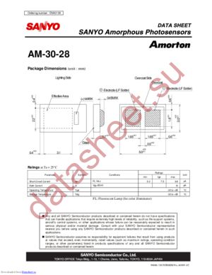AM-30-28 datasheet  