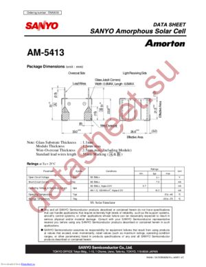 AM-5413 datasheet  