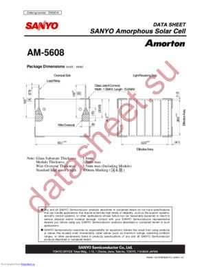 AM-5608 datasheet  