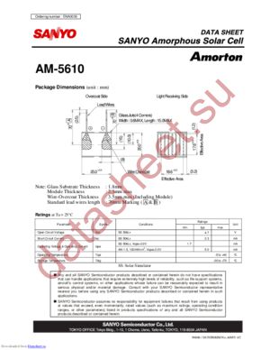 AM-5610 datasheet  