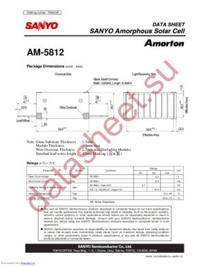 AM-5812 datasheet  