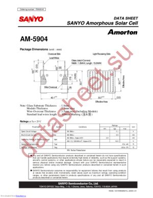 AM-5E02 datasheet  