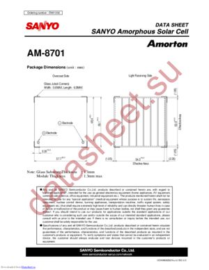 AM-8701 datasheet  