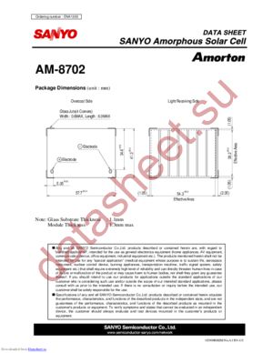 AM-8702 datasheet  