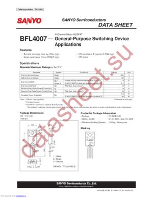BFL4007 datasheet  