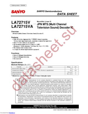 LA72715V_12 datasheet  
