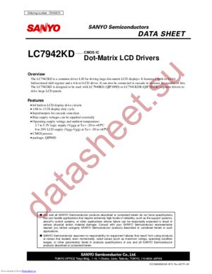 LC7942KD datasheet  